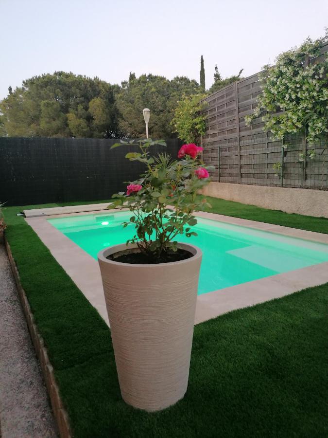 Apartamento Mimilou Mont St Loup Piscine Privee Agde Exterior foto